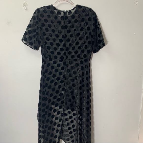 Zara black dots dress size M - Picture 11 of 16